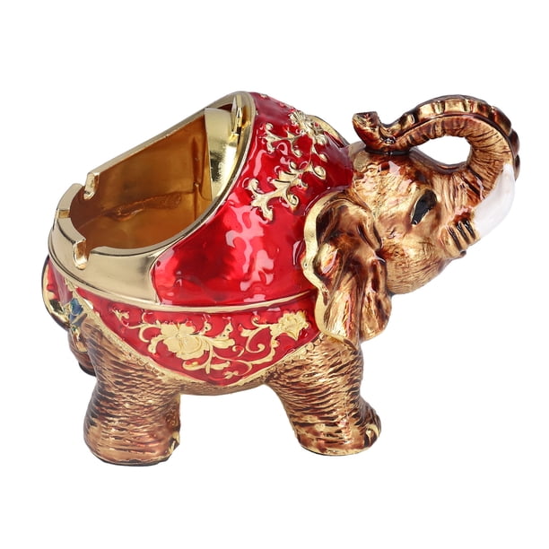 Cenicero de elefante, cenicero de estilo europeo, cenicero elegante, muy recomendado Jadeshay A