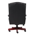 thumbnail image 5 of Bowery Hill Traditional Vinyl High Back Tufted Executive Office Chair in Black, 5 of 5