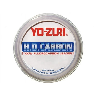 Yo-Zuri HD30 lbCL H.D. Carbon Fluorocarbon Fishing Leader 30 lb 30 Yards Clear