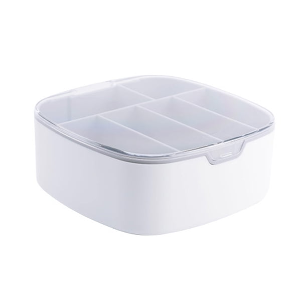 unbranded Caja Organizadora De Cables Y Alambres Con Estructura Profesional Y Compartimentos Claro