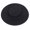 Black, variant on Costume Styling Hat Base with Woven Straw Construction, Plain Flat Top Wide Brim Form for Decoration Ideas