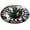 D#, variant on 3D Halloween Rug, Halloween Vortex Optical Illusion Rug, Halloween Quilted Round Rug 3D Illusion for Living Room Bedroom