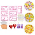 thumbnail image 4 of Miangastore Polymer Clay Cutter Kit Plastic Alloy Paper 1Set 3.62X2.12X0.39in, 4 of 9