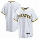 thumbnail image 1 of Camiseta blanca de local de los Piratas de Pittsburgh-M, 1 of 2