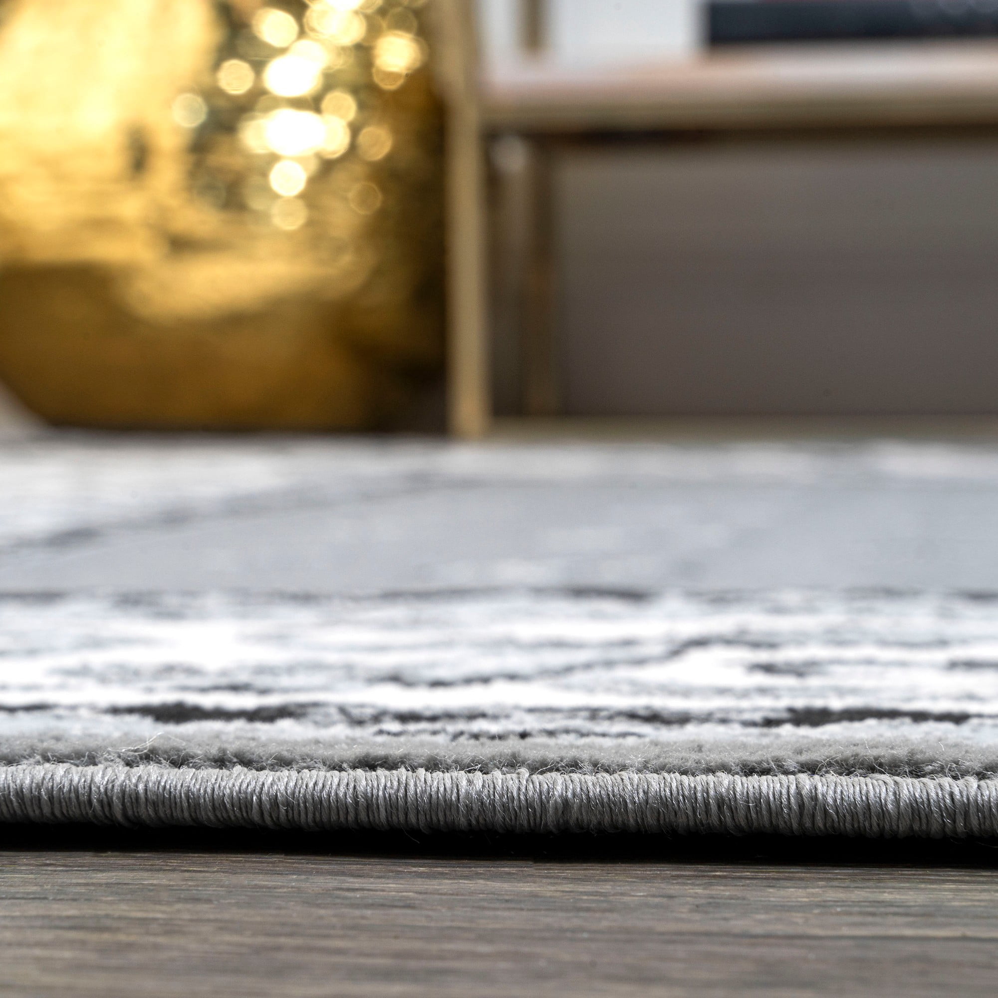 JONATHAN Y MODERN PERSIAN 5 x 8 Area Rug, Acanthus French Border - Gray/Cream, MDP504D-5