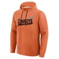 thumbnail image 4 of Men's Fanatics Orange Oklahoma State Cowboys Hometown Premium Huddle Up Long Sleeve Hoodie T-Shirt, 4 of 5