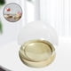 thumbnail image 4 of 2x Pantalla De Vidrio Cloche Bell Jar Dome Cover Conservación De Flores Con Base BLESIY Cúpula transparente, 4 of 8