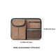 thumbnail image 3 of Xihbxyly Bolsa de Almacenamiento para El Respaldo Del Asiento Del Coche, Organizador Colgante Multifunción, Cuero Resistente, Diseño Espacioso de Cuatro Capas, Organizador Interior, Ganchos Duraderos, 3 of 7