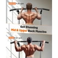 thumbnail image 4 of FED Fitness Sportsroyals Adjustable Power Tower 400lbs Max Weight Dip Station Pull up Bar Power Rack Push up Resistance Band for Home Gym, 4 of 9