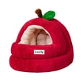 thumbnail image 4 of Cama para gatos de interior, camas para perros pequeños, suministros portátiles para mascotas, cueva para cachorros, cama para cachorros hecha a mano, L, 4 of 9
