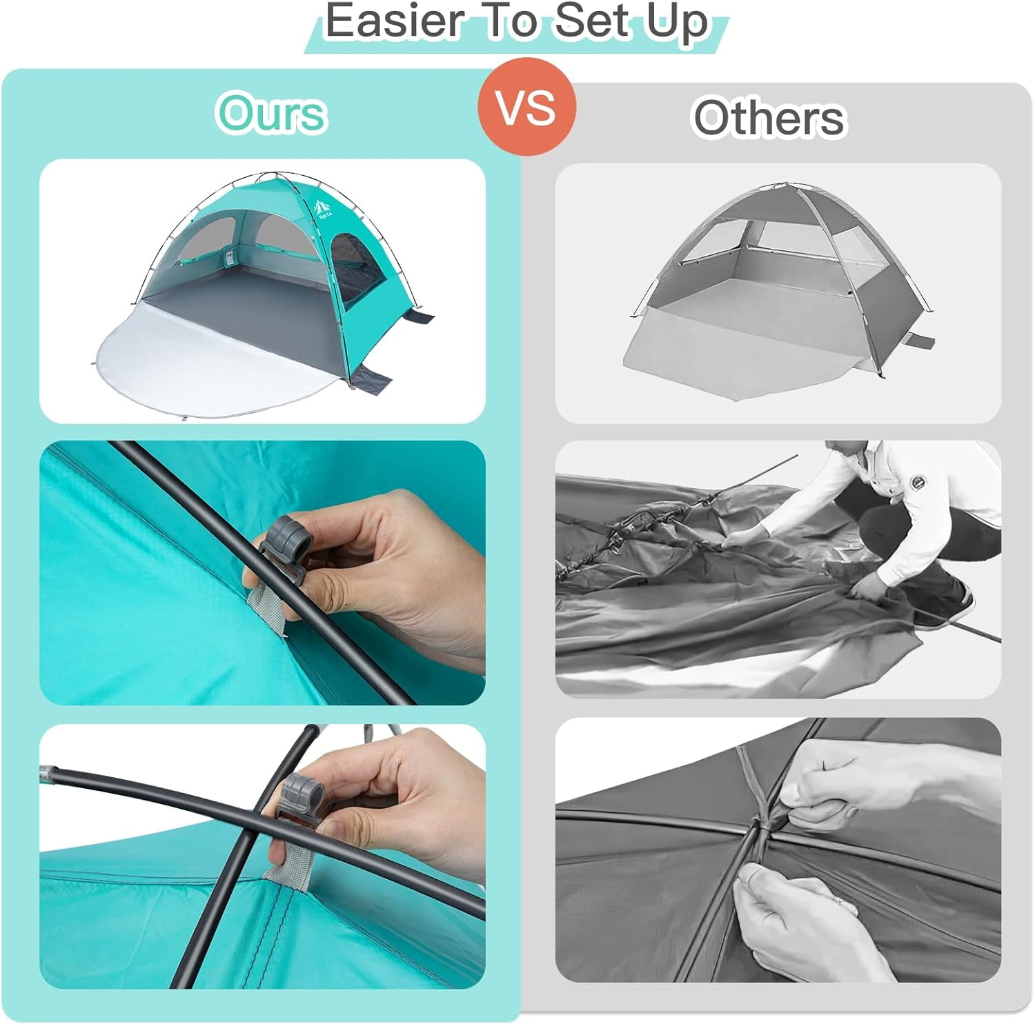 Coleman® Beach Canopy Sun Shelter Tent, Green - Walmart.com