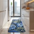 thumbnail image 4 of Pioneer Flower Floral Print Pattern Kitchen Rug Mat,Kitchen Runner Rugs Non Skid Washable,Decorative Kitchen Floor Mats for Kitchen,Sink,Laundry,17"x47.2", 4 of 7
