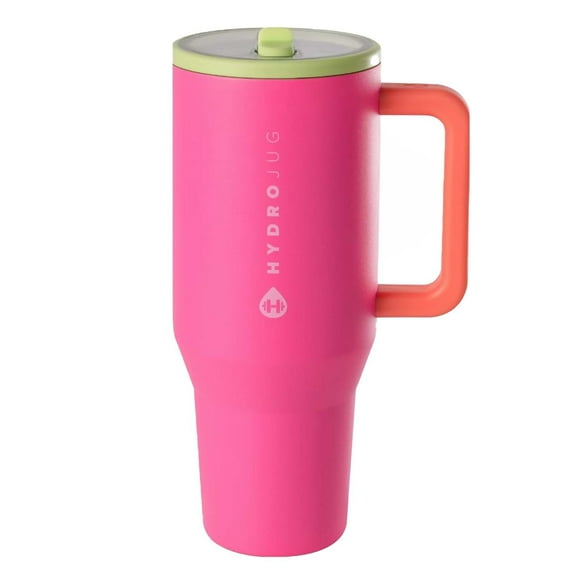 Clearance Walmart Deals Today Hydro Jug Travel Er 32 Oz Water Bottle with Handle & Flip in Cup Holder Leak Tumbler Reusable Insulated Stainless & Rubber Base Gifts for Women