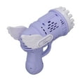 thumbnail image 3 of Máquina eléctrica de burbujas para niños solución de burbujas para suavizar superficies máquina de burbujas de 2 alas juguete de 23 agujeros para picnics familiares ANGGREK Otros, 3 of 8