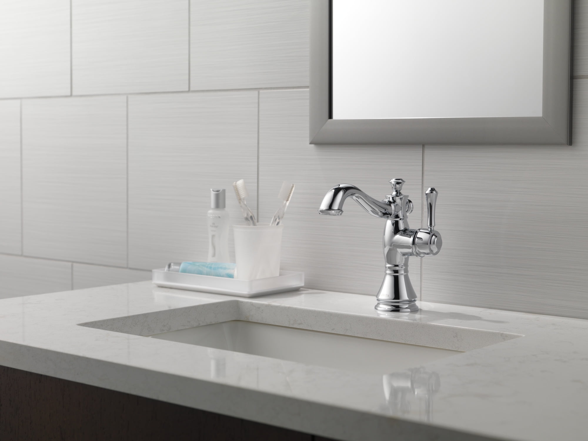 Delta Faucet Cassidy™ Single Handle Bathroom Faucet