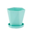 thumbnail image 3 of Mikilon Balcony Household Plastic Flower Pot Resin Nordic Thicken Large Flower Pot, 3 of 9
