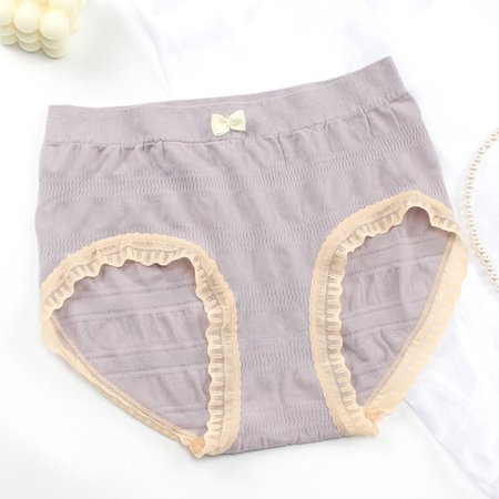 

Gubotare Women Panties Lace Womens Sexy Underpants Comfort Low Rise Soft T Back G String Panties Purple M