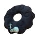 thumbnail image 1 of Cojín inflable con forma de donut, almohada tipo donut, fácil de limpiar, almohada flocada para el coxis, ideal para trenes, camping, sofás, oficinas prensa, 1 of 10