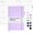 Lilac, variant on Undated Weekly Planner for 2026,  Simplified Weekly & Monthly Calendar Planner, Cute Daily Organizer Notebook, Agenda Journal to Track Goals & Tasks, Start Anytime, A5 Size, Lilac