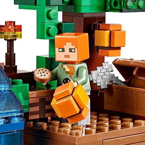 lego minecraft the jungle tree house 21125