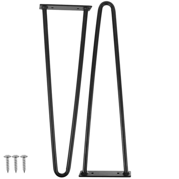 Greenadscape 2Pcs Modern Metal Table Legs Metal for