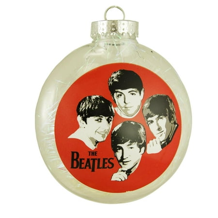 the beatles tinsel filled shatterproof christmas disk the beatles tinsel filled shatterproof christmas disk