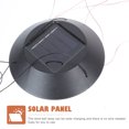 thumbnail image 4 of 1pc decorativo viento chime luz impermeable luz solar luz de calabaza de halloween, 4 of 8