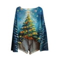 thumbnail image 4 of Birdeem Chandail à Manches Longues Col Rond Imprimé de Noël Mode Automne 2026 pour Femmes, Hauts Graphiques Crochet, Vêtements Hippie, Pulls pour Femmes, Vêtements d'Automne pour Femmes, 4 of 6
