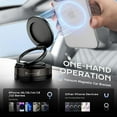 thumbnail image 6 of Vacuum Magnetic Suction Cup Phone Mount for Magsafe, 360° Adjustable Holder, Pocket Size Foldable Portable Cell Phone Holders for Your Car for All Smartphones & All Car Models, 6 of 9