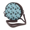thumbnail image 2 of Lsque Cute Dog Footprints Pattern Shoulder Bag – Microfiber Leather Crossbody with Detachable Strap & Handle Ring, Waterproof & Durable, Elegant Everyday Carry, 2 of 5