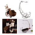 thumbnail image 1 of Estante Creativo para Vino, Estante de Almacenamiento de Hierro para Despensa, Decoración de , Bronce+Estante con Chef BLESIY Estante de almacenamiento de vino, 1 of 8