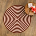 thumbnail image 2 of Candy Cane Rugs - Red 35 x 35, 2 of 5