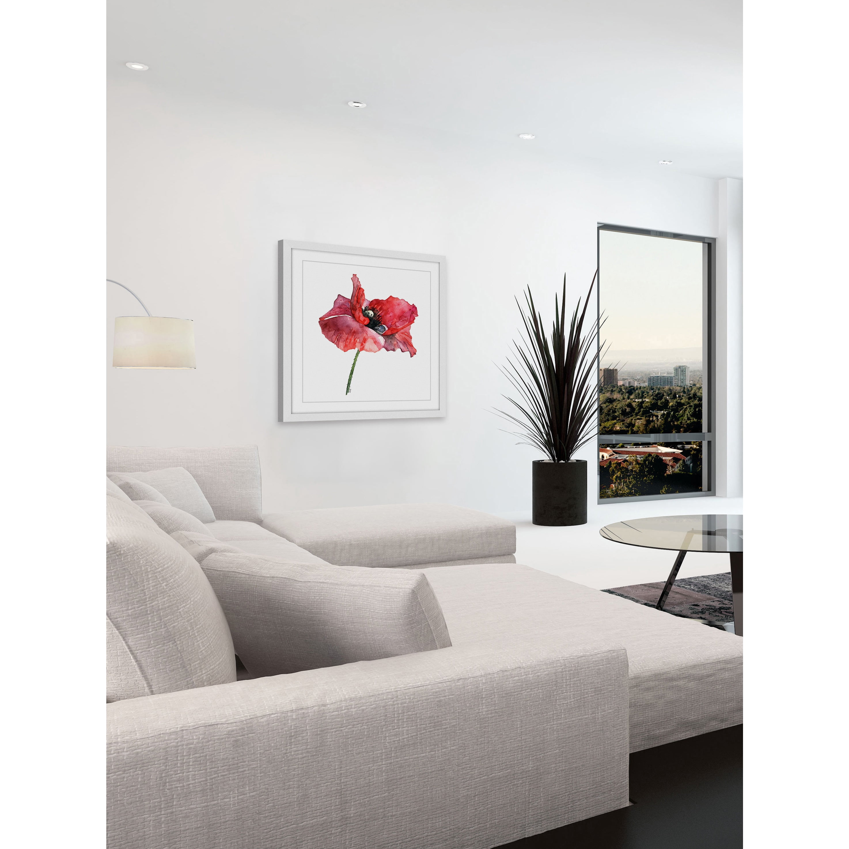 Marmont Hill "Dressed in Red" by Rachel Byler Framed Painting Print