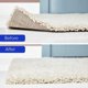 thumbnail image 2 of Cinta adhesiva para alfombras, 16 unidades (blanco perla), de doble cara, lavable y extraíble, antideslizante, evita que se doblen las esquinas de las alfombras en suelos de madera, 2 of 4