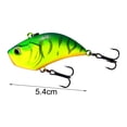 thumbnail image 6 of NIBOLOG 5.4cm/13g Fishing Lure Bait Simulation 3D Fisheye Vibration Spinner Sharp Hook Prevent Escape Professional Sea Bass Fishing Lure Artificial Hard Bait Fishing Tackle, 6 of 8