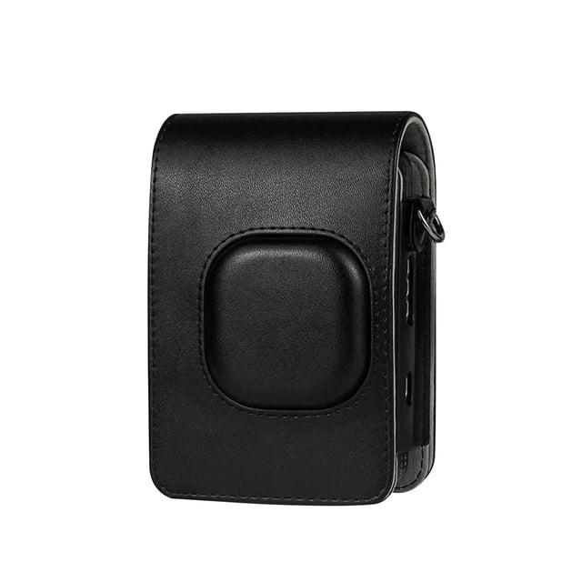 Compact Size Instant Camera Case Bag PU Leather Lightweight Compatible with Mini LiPlay Brown