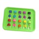 thumbnail image 4 of Juego de y llave Montessori portátil para niños pequeños, regalo de cumpleaños, 10 Uds. 10 piezas Hugo Bloquear juguetes, 4 of 10