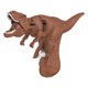 thumbnail image 1 of XIAOLE - Pistola de agua de dinosaurio para niños, pistola de agua para niños de 3 a 5 años, pequeña pistola de agua para niños, juguete para exteriores para piscina, patio, césped, playa (café), 1 of 6