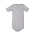 thumbnail image 2 of BELLA + CANVAS - Infant Jersey One Piece - 100B - Athletic Heather - Size: 12/18, 2 of 3