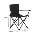 thumbnail image 2 of Asiento de camping Silla para acampar al aire libre, silla de jardín plegable portátil con reposabra Abanopi Asiento de camping, 2 of 5