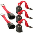thumbnail image 2 of SHISUYAN 5 Pcs Cloche Extérieure Rouge Multicolore en Fer pour Sécurité des Animaux, 2 of 8
