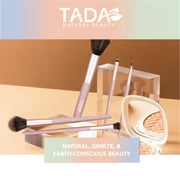 TADA Natural Beauty Makeup Brush Set 5Pcs Makeup Brushes Setting Loose Powder Highlighter Blush Eyeshadow Eyeliner brush - Pink
