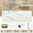 thumbnail image 5 of Bed Rails for Elderly Adults Safety Seniors Bed Cane Assist Bar Railings Handle Bedside Rail Adjustable Hospital Assistive Devices Guard Fall Prevention Handicap Grab Bar Support Rail - 37"x14", 5 of 6