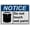 Warning Sign 1, variant on Rejected Material No Remove Sign, Industrial Material Handling Caution Sign 8"x12" UV Resistant for Indoor Outdoor Factory Reject Area