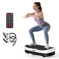 thumbnail interactive-video image 1 of Hurtle Fitness Vibration Platform Machine - Whole Body Workout Trainer With Resistance Bands | 40 Speed Levels & 265lb Capacity 1 of 3