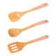 thumbnail image 4 of Utensilios de cocina, Aparatos de cocina, Electrodomésticos de cocina, Juego de menaje de cocina pequeño Madera de haya Madera maciza Pala para freír pescado para niños Pala pequeña de madera Vajilla, 4 of 9