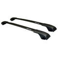 thumbnail image 2 of BRIGHTLINES Aero Roof Rack Cross Bars Compatible with Jeep Cherokee 2014-2023 for Kayak Luggage Ski Bike Carrier, a Set of 2pcs, Black Aluminum Top Cargo Rack, 2 of 10