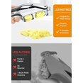 thumbnail image 2 of Premium Stainless Steel Garlic Press, Durable 2 In 1 Garlic Crusher With Non-slip Ergonomic Handle, Stainless Steel Garlic Press Hanging Hook, Rust Pr, 2 of 5