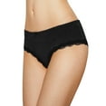 thumbnail image 4 of Attraco Women Briefs Mid Waist Bow-knot Solid Color Underwear Pack of 4, 4 of 6