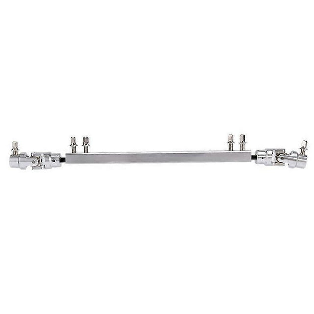 Double Kick Drum Pedal Drive Shaft Silver
